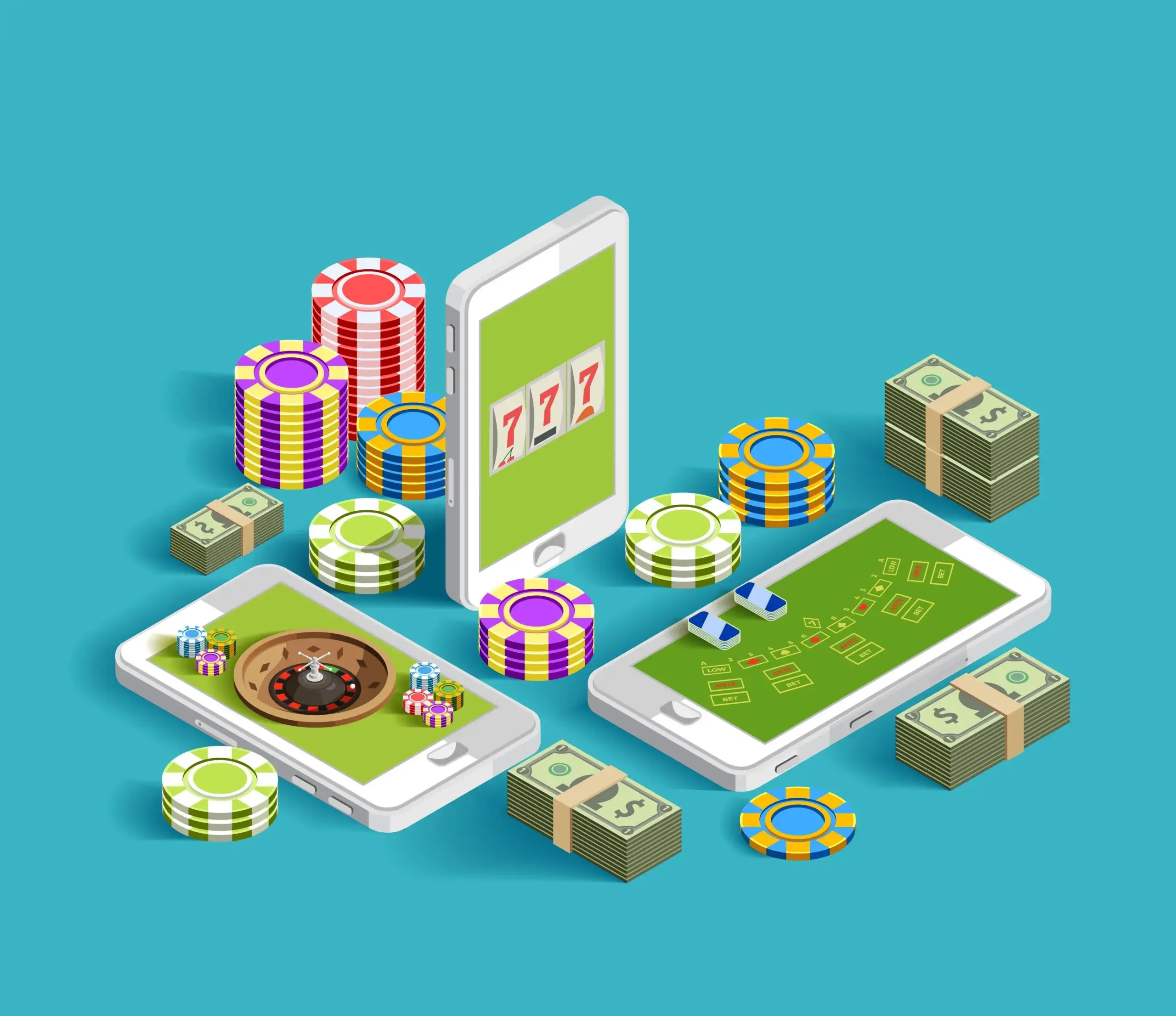 Boutons de téléchargement Android APK et iOS pour Glory Casino CI.